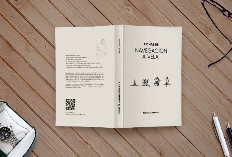 Libro Fichas de Navegación a Vela de Ismael Cabrera